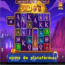 nome de plataformas de jogos